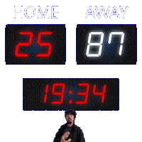 87 Away Sticker