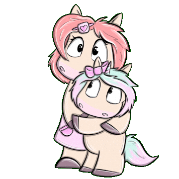 Mina Glücklich Sticker by glitzerimkopf