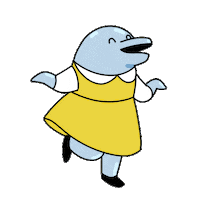 Happy Dance Sticker by Holler Studios