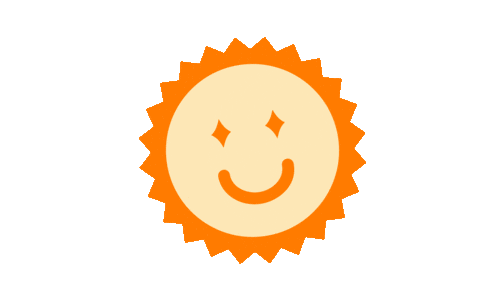 Smile Sunshine Sticker by DetourCoffee