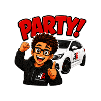 Party Basel Sticker by Bebbi-Fahrschuel.ch
