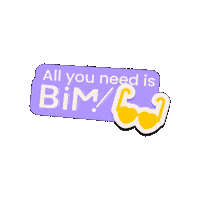 Bim Sticker by STUDIO BIM!