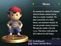 Super Smash Bros Ness GIF