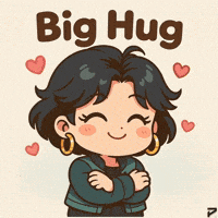 Hana Virtual Hug GIF by Persona