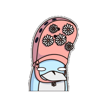 Crypto Flowers Sticker