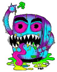 Comida Zombie Sticker