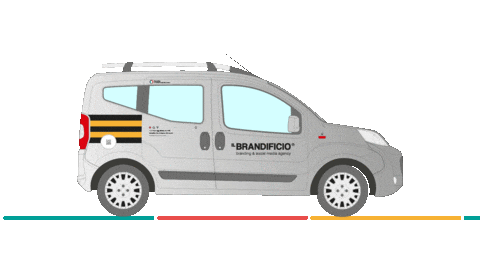 Car Driving Sticker by Il Brandificio