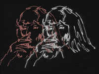 smoke rotoscoping GIF by TraceLoops