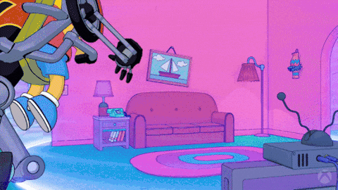 Get Out Of Here The Simpsons GIF by Xbox