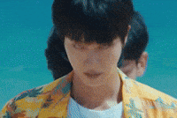 Jin Bts Beach GIF
