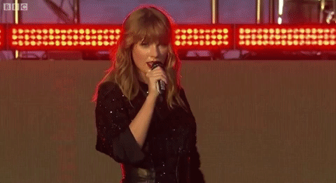taylor swift swansea GIF by BBC Radio 1’s Biggest Weekend
