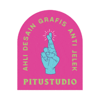 Happy Pink Sticker