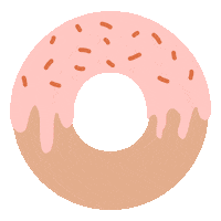 Donut Sticker by Miss Tomorrow VA