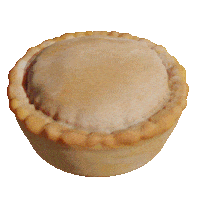 Meat Pie Eating Sticker by rvd