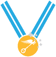 gold medal silvermedal Sticker by Art & Writing Awards