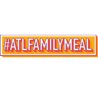 Atlanta Sticker by ATL Family Meal