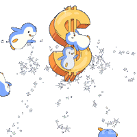 Money Crypto Sticker by Pudgy Penguins