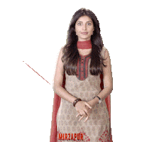 amazon prime video mirzapur Sticker