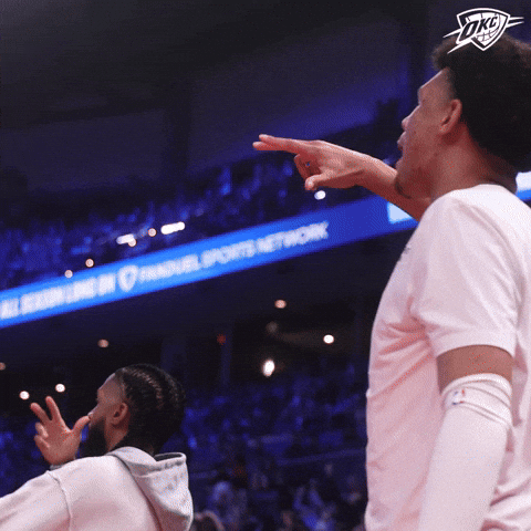 Oklahoma City Yes GIF by OKC Thunder