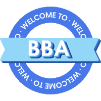 Bba Sticker by Suz Chadwick
