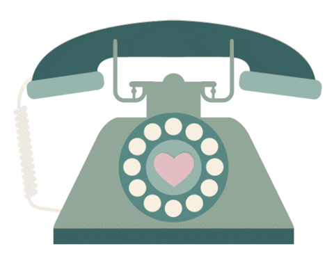 sydneysherrill giphyupload phone telephone rotary phone Sticker