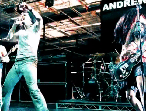 andrew w.k. party hard GIF