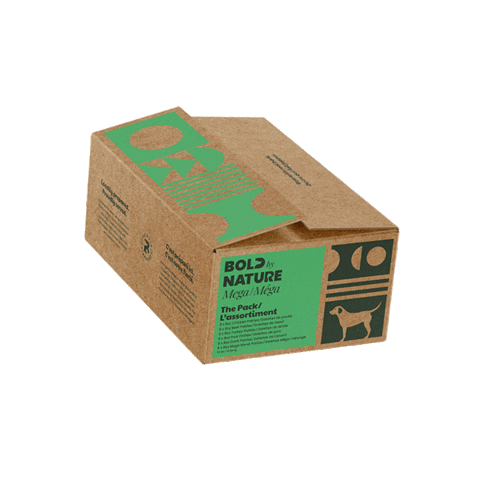 BoldbyNature nature protein bold raw dog food Sticker