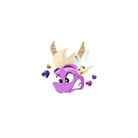 Spyro The Dragon 90S Sticker