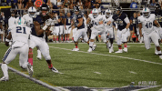 lewis jr football GIF by GreenWave