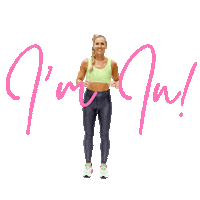 Excited Lets Go Sticker by Danielle Pascente