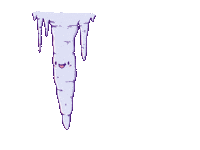 Szabiwriters icicle nocturno nocturnoproerika rampouch Sticker