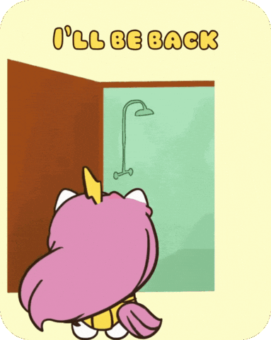 Ill Be Back See You Soon GIF by Brave Unicorn