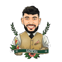 Barbershop Cagliari Sticker by Decandia_barbieria