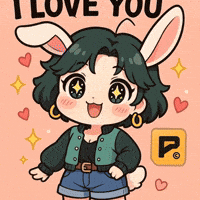 White Rabbit Sparkles GIF by Persona