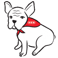 French Bulldog National Dog Day Sticker by H-E-B