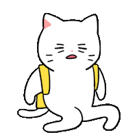 Happy Cat Sticker by Olso