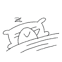 Sleep Zzz Sticker by Utopicum