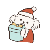 Happy Santa Sticker by koimoffee