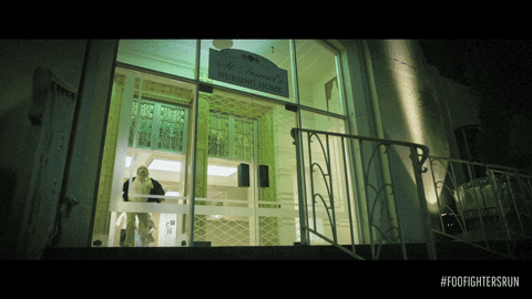 Run GIF by Foo Fighters