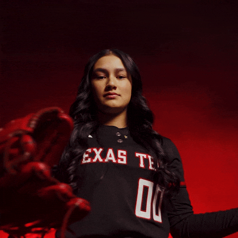 Brenlee Gonzales GIF by Texas Tech Softball