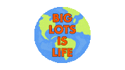 world shopping Sticker by Big Lots