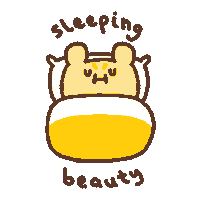 Tired Good Night Sticker by Simian Reflux