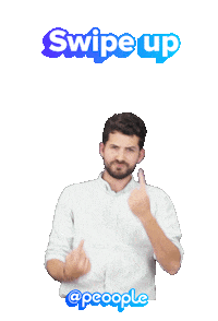 Swipe Up Sticker by Peoople