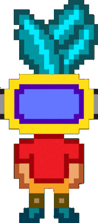 Pixel Advertising Sticker by spMAKE