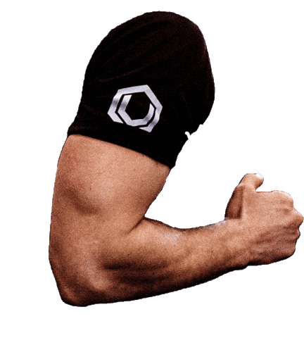 muscles biceps Sticker by UN1T München