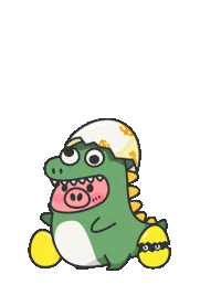 Dragon Shaking Sticker by JKOPAY