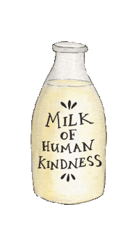 Milk Giving Sticker