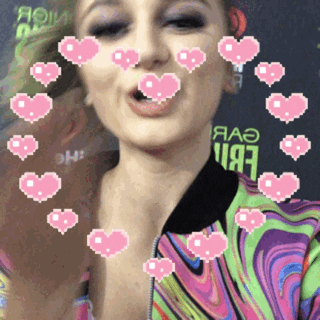 Selfie Kiss GIF by iHeartRadio