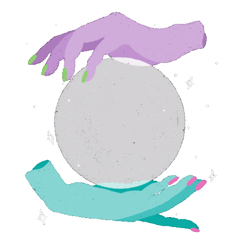 ludvago stars ball hands lucky Sticker