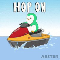 Hop On Fun GIF by Abster